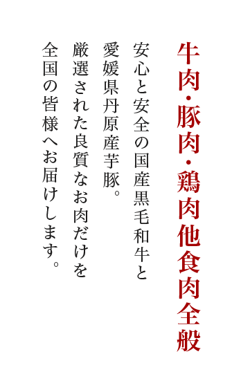 お肉のエスケイ 愛媛県丹原産芋豚や良質な黒毛和牛の通販 卸